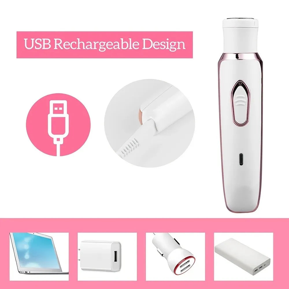 Marbendi 4-in-1 Electric Hair Removal Device for Smooth Skin