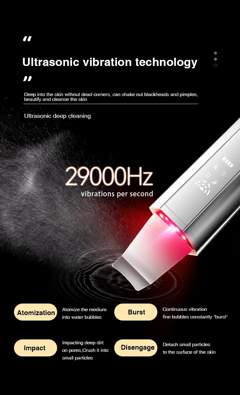 Marbendi 2-in-1 Face Massager and Ultrasonic Scrubber