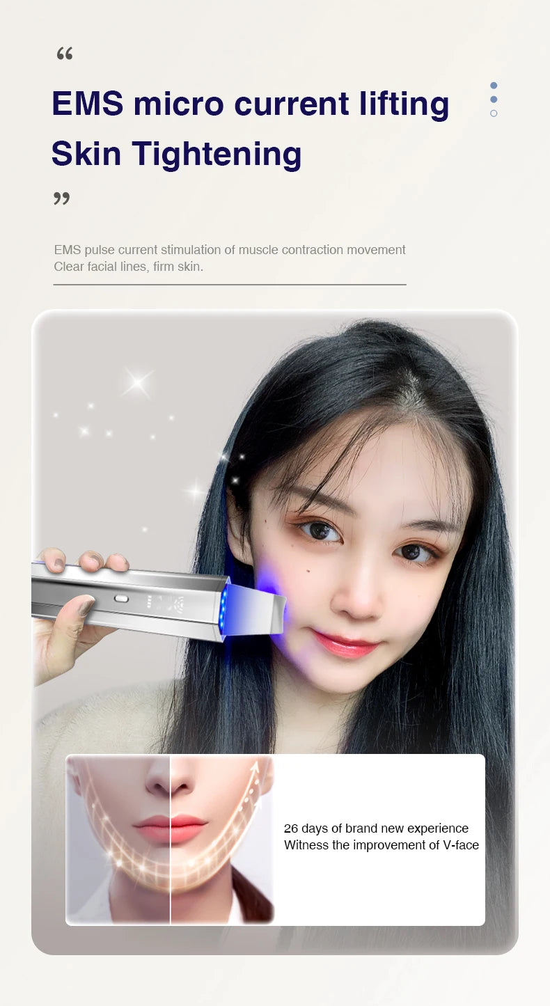 Marbendi 2-in-1 Face Massager and Ultrasonic Scrubber