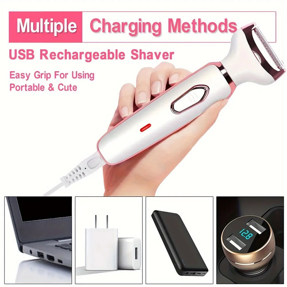 Marbendi 4-in-1 Electric Hair Removal Device for Smooth Skin