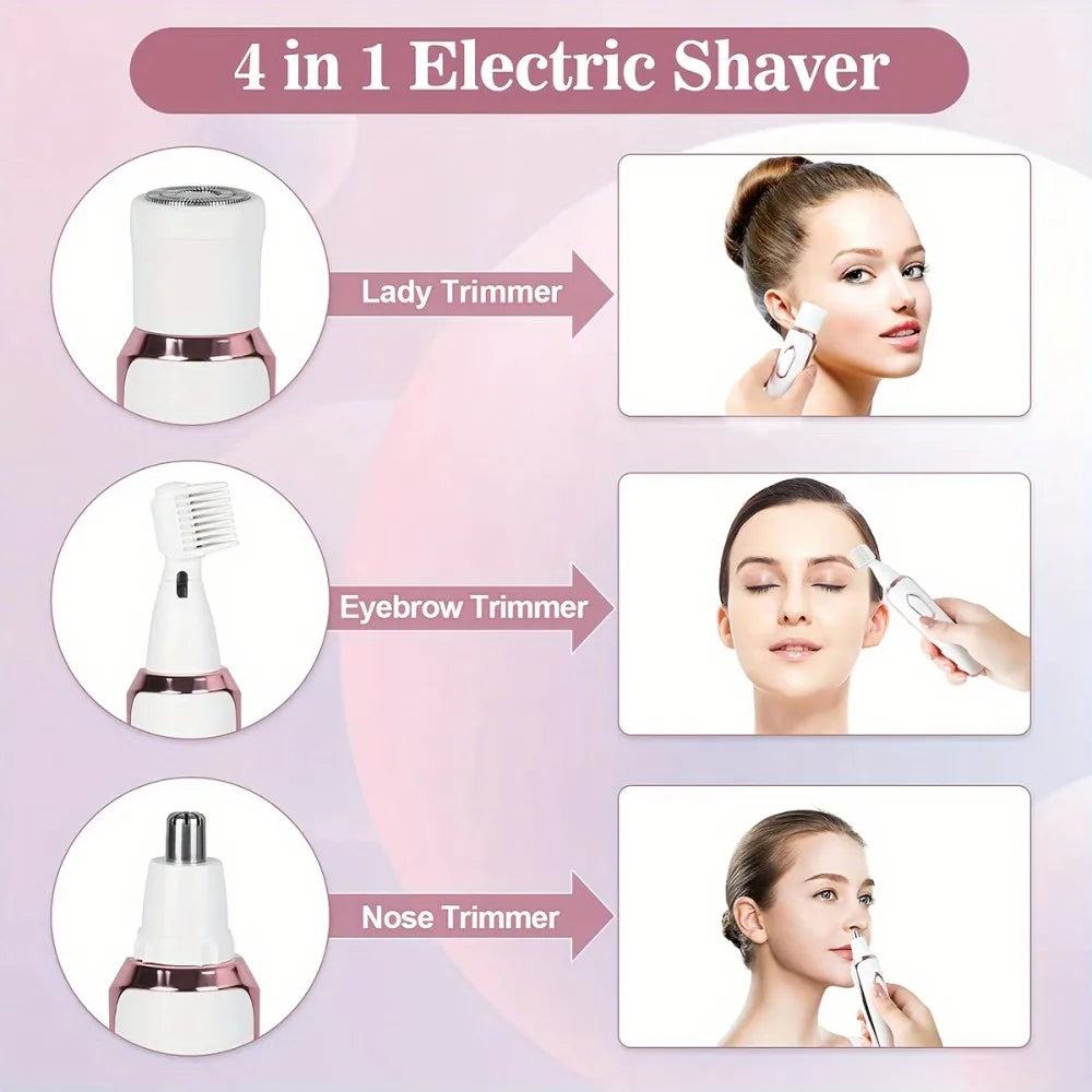 Marbendi 4-in-1 Electric Hair Removal Device for Smooth Skin