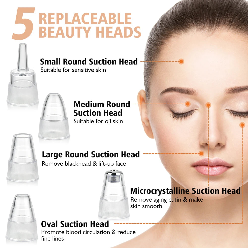 Marbendi Electric Blackhead Remover for Clear Skin Care