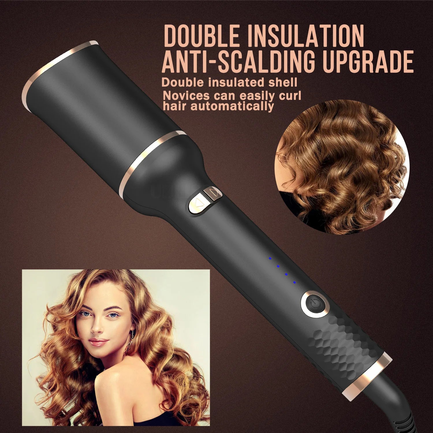Marbendi Automatic Hair Curler for Effortless Waves