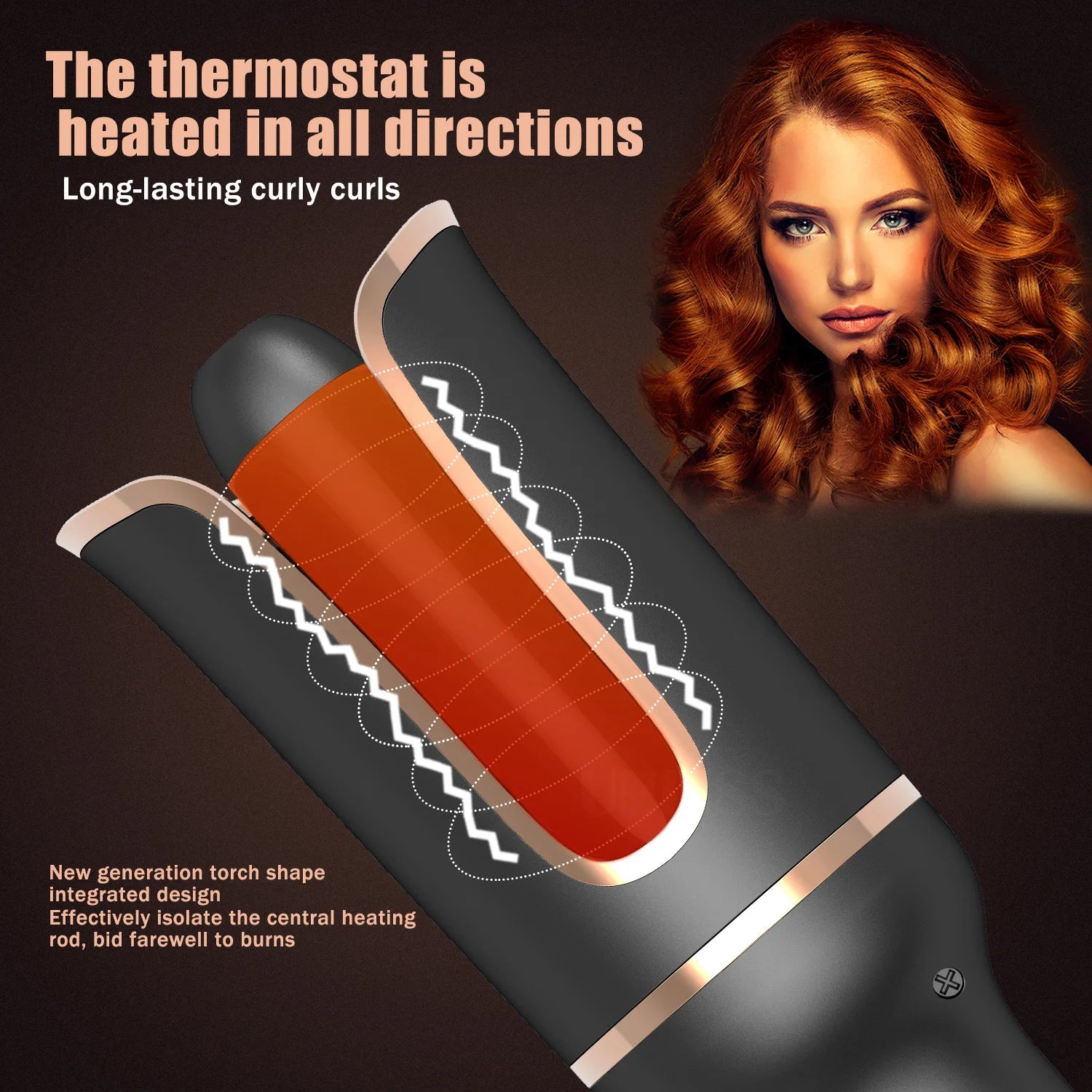 Marbendi Automatic Hair Curler for Effortless Waves