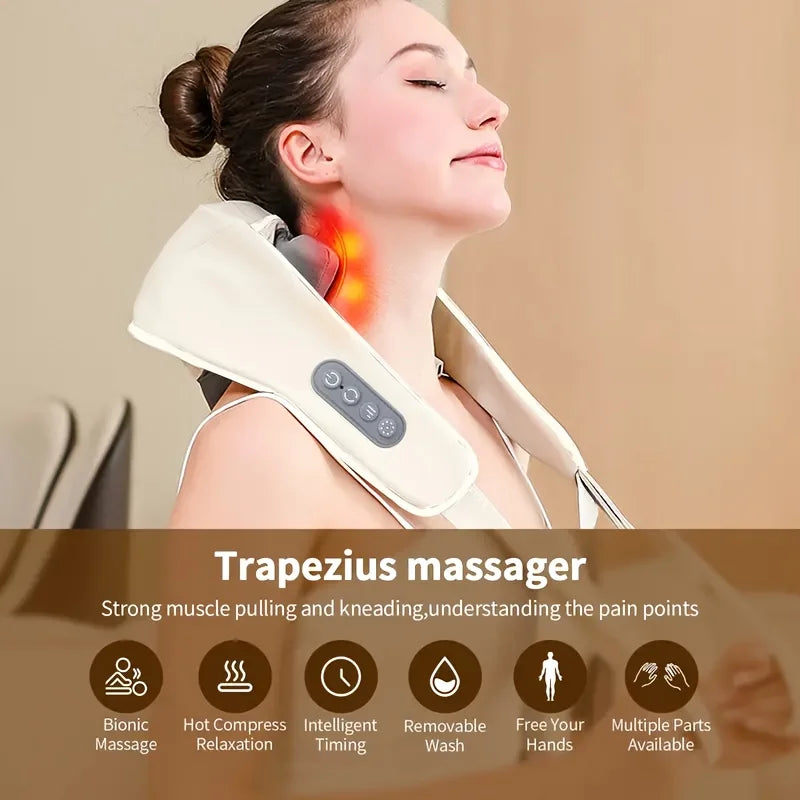 Marbendi Neck and Shoulder Massage Relaxer for Stress Relief
