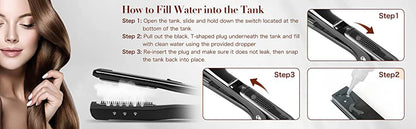 Marbendi Dual Voltage Titanium Hair Straightener Tool