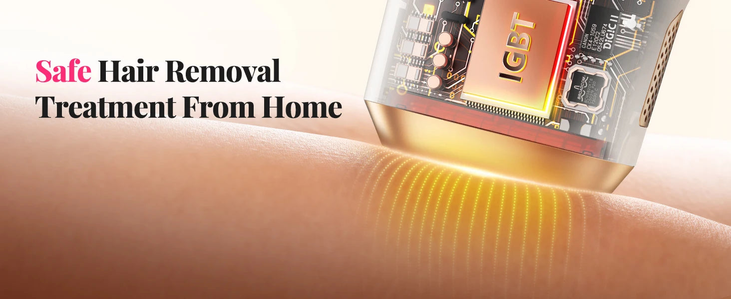 Marbendi IPL Hair Removal Device for Smooth Skin Care
